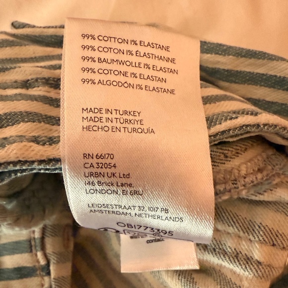 Free People Women’s Moxie Railroad Low-Slung Barrel Jeans - Picture 10 of 14